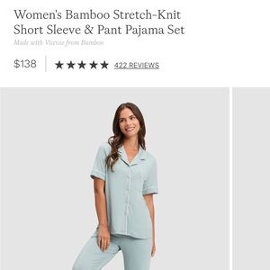 Cozy Earth Bamboo Short Sleeve Pajama Set